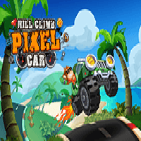 Play hill climb pixel car Game